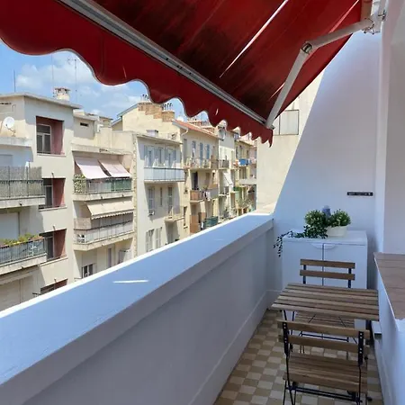 Cosy Climatise Avec Balcon Hypercentre * ניס